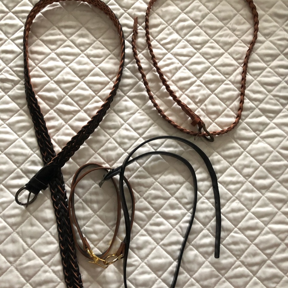Assorted pack of belts
